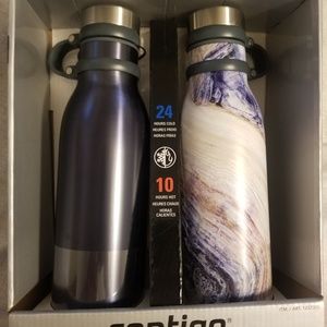 Contigo Couture stainless sleet bottles